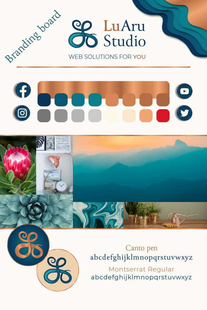LuAru-Studio-website-branding-board-683x1024